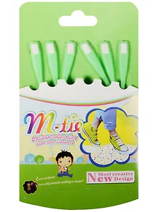 Набор шнурков на застежке Неон (6шт)