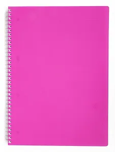 Тетрадь в клетку Hatber, Diamond Neon, А4, 80 листов, розовая