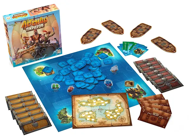 Настольная игра "Легенды пиратов" 3061365 — 2