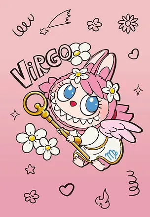 Книга The Monsters. Астрологический блокнот Дева (Лабубу) ()