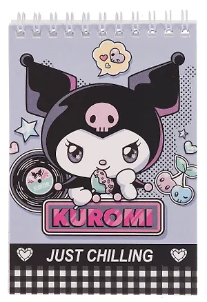 Блокнот А6 60 листов, клетка, "Куроми-2" гребень 3100895