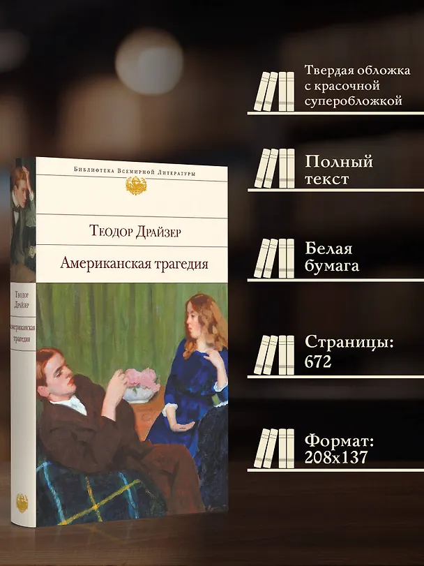 Книга Американская трагедия (Теодор Драйзер) — 6