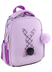 Ранец "ERGONOMIC MINI. Модный зайчик" 35*27*15см, EVA материал, 1отд., нагрудн.стяжка, светоотраж.элементы