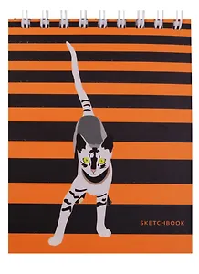 Скетчбук A6 80 листов "Полосатое настроение"