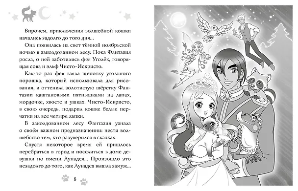 Книга Волшебная кошка. Кн.1. Сказка начинается (Матильда Бонетти) — 3