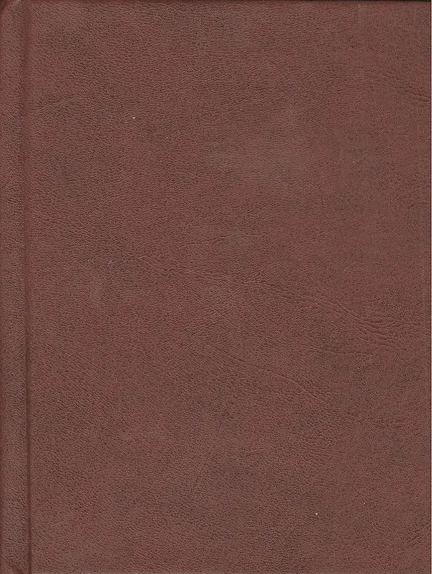 Ежедневник недат. А6 160л "Темно-коричневый (NEW)" бумвинил, бел.блок, Listoff 226825 — 2