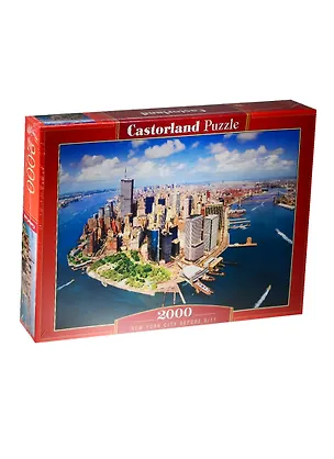 Пазлы 2000 C-200573 Манхэттен до 11.09.2001 (92х68см) (Castorland) 2513234