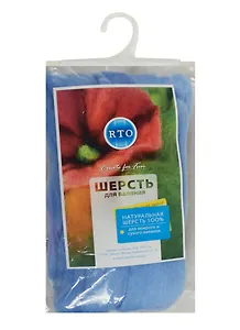 Шерсть для валяния РТО (светло-голубой) (WF50/24) (Create for Fun)