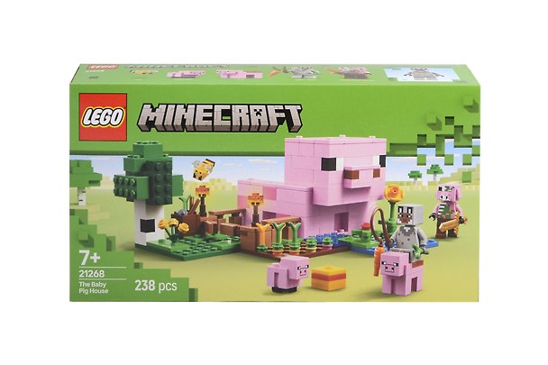 LEGO Minecraft: Домик для маленьких поросят, 238 деталей (21268) 3118451 — 1
