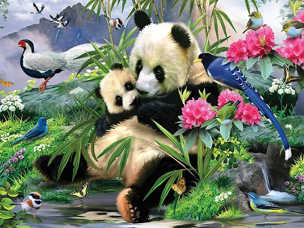Пазл 63 Super 3D Kids Туманное утро (31х23) (4+) (13640) (коробка) 2663662 — 3