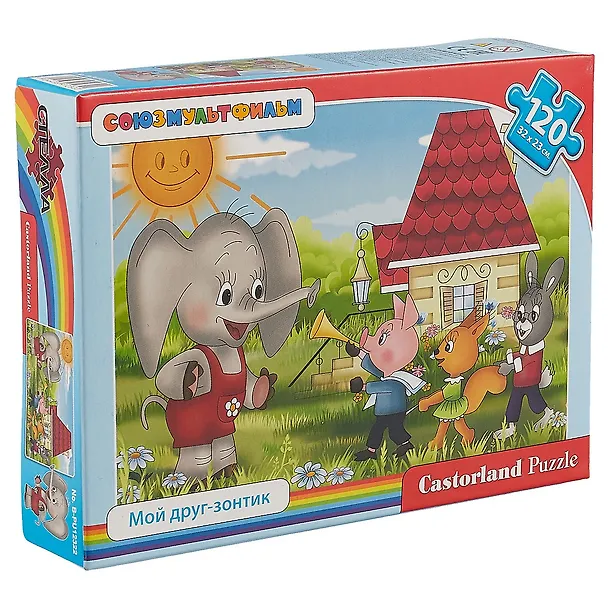 Пазл Castorland MIDI Мой друг - зонтик 120эл., 32*23см 2661614 — 2