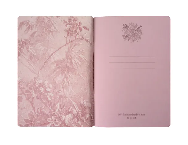 Тетрадь общая «Floreale. Cedar Rose», 48 листов в клетку, А5 - Listoff 3090704 — 2
