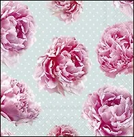 Наб. салф. для декупажа Пионы/Кафе (491029/RDP) (2шт) (упаковка)