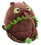Мягкая игрушка Рыба-удильщик коричневая (25 см) — 3103168 — 2