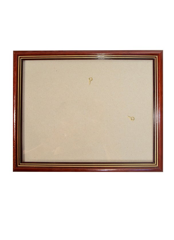 Рама 24*30 пластиковая, цв. коричневый, со стеклом, Двуреченский 222323 — 1