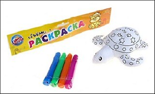 Игрушка-раскраска Морская черепашка (4 маркера) (536886) (упаковка) 2355085 — 1
