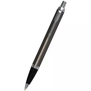 Ручка шариковая Parker, IM Dark Expresso CT, подарочная синяя — 250203 — 1