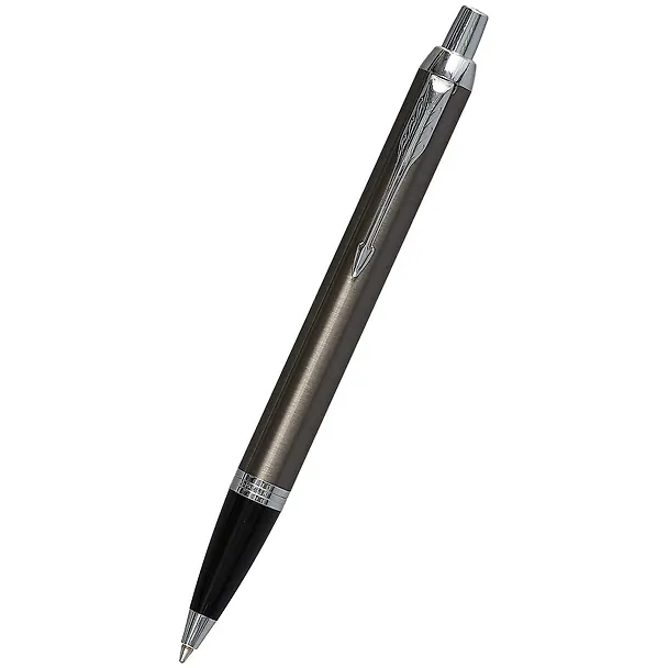 Ручка подарочная шариковая синяя, IM Dark Expresso CT, Parker 250203 — 1