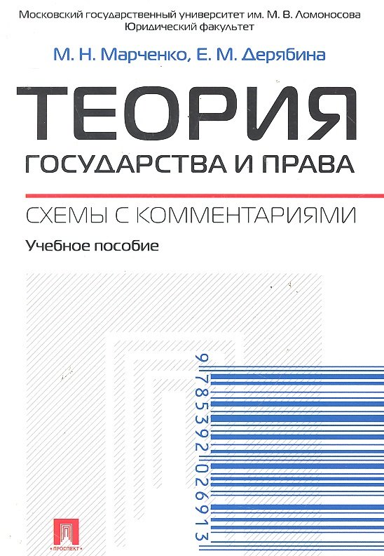 

Теория государства и права. Схемы с комментариями: учебное пособие