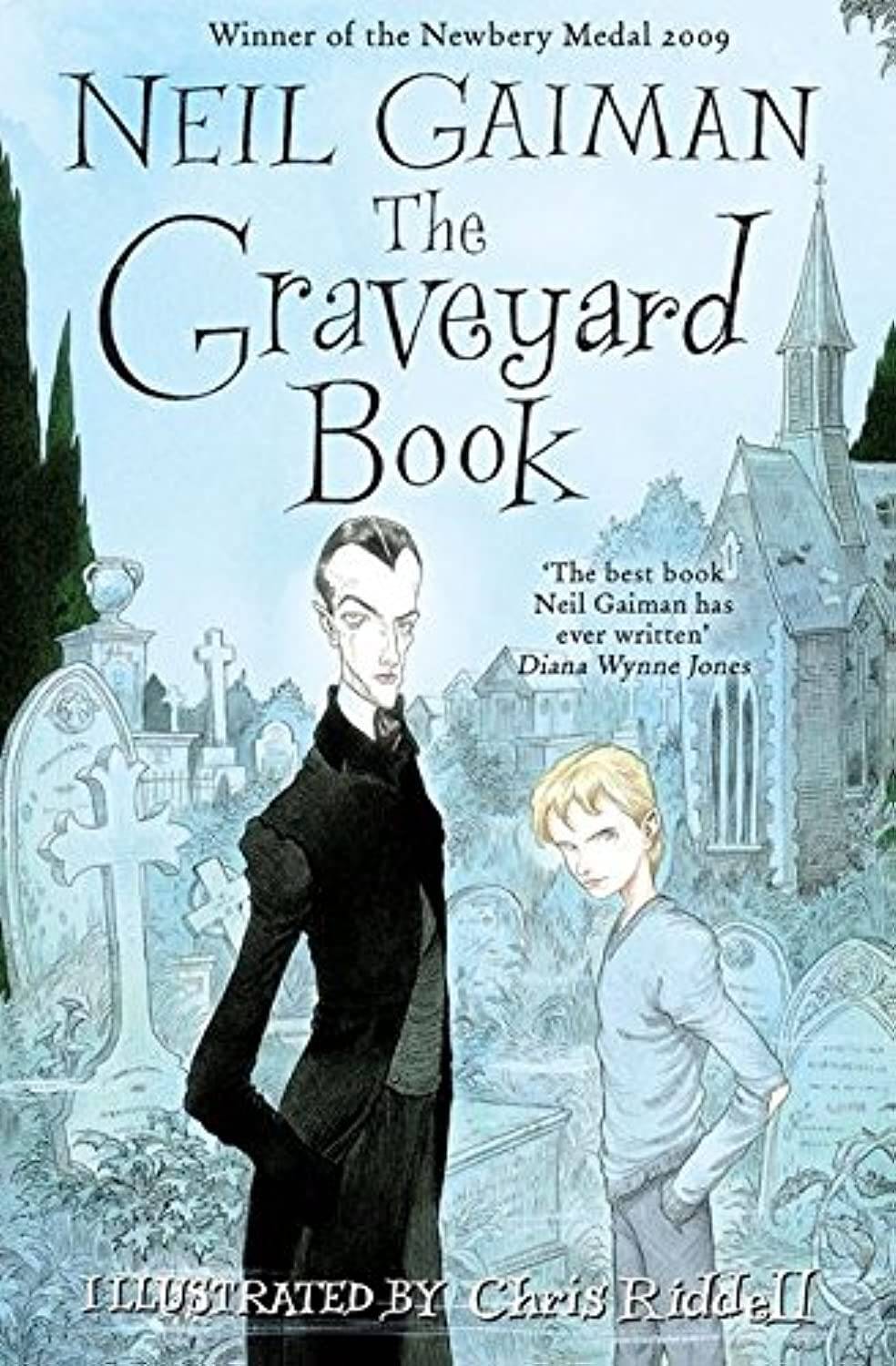 Обложка книги «The Graveyard Book Neil Gaiman История с кладбищем Нил Гейман / Книги на английском языке»