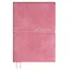 Ежедневник дат. 2026г. А6+ 128л "Шеврет" розовый, кожзам, мягк. переплет, застёжка-резинка, закладка, тисн. фольгой, офсет, справ.мат-лы, 2 ляссе, инд.уп — 3116561 — 1