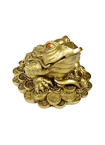 Фигурка Жаба денежная 6,7см (156-539)