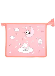 Папка для тетрадей А5 "Meow" молния, пластик