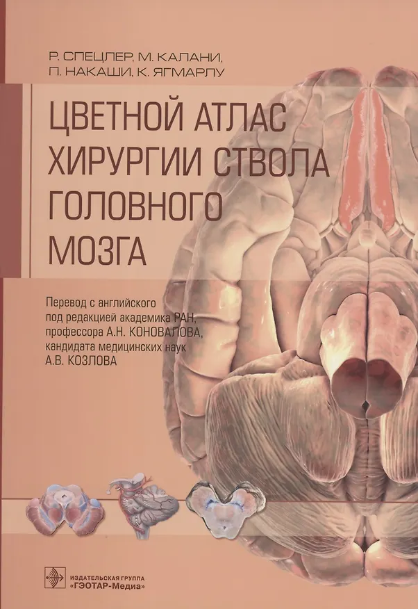 Книга Цветной атлас хирургии ствола головного мозга (Роберт Спецлер, М. Калани, Петер Накаши, К. Ягмарлу) — 1