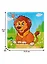 Деревянная пазл-рамка Рыжий кот Лев 9 элементов 15х15см (G211) — 2787741 — 2