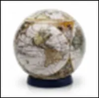 Шаровый пазл Старинная карта мира (A1151_09, A2708_09)