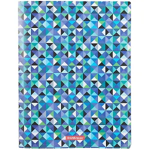 Папка 2кольца А4 "Сubes" 24мм, пластик, Erich Krause