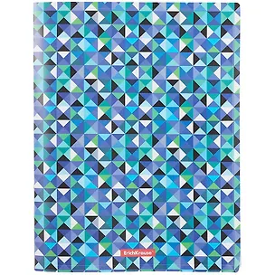 Папка 2кольца А4 "Сubes" 24мм, пластик, Erich Krause 259365