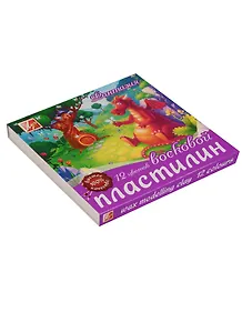 Пластилин "Фантазия" восковой, 12 цветов