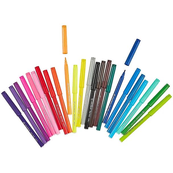 Фломастеры «Color Run» Deli, 24 цвета 258913 — 2