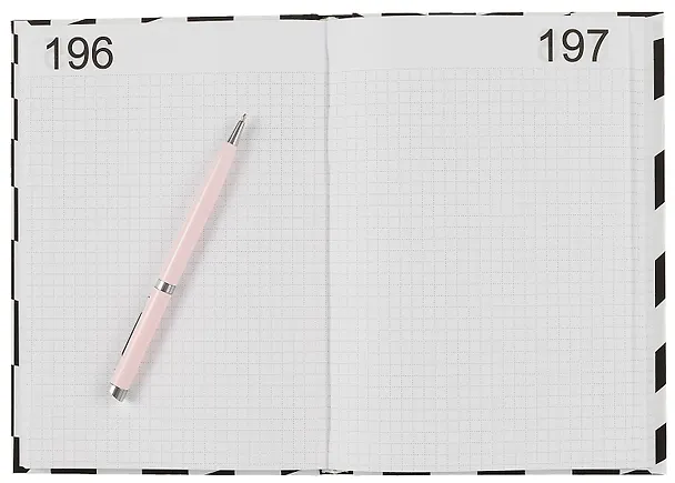 Ежедневник недатированный «В клетку» А5, 192 листа, Listoff 2995103 — 3