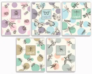 Тетрадь, 96л.,А5 клетка Феникс+ ФАУНА на скрепке, 5 видов в асс.  46973 342334