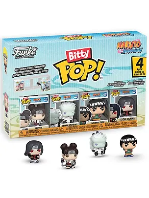 Набор Funko Bitty POP! Naruto Shippuden Tenten+Madara+Might Guy+Itachi w/Chase (4шт) (92503) 3170699