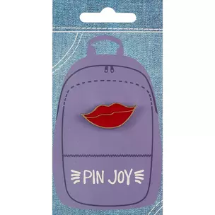 Значок Pin Joy Губы (металл) (12-08599-005) — 2733696 — 1