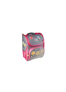 Ранец школьный "БАБОЧКА И ЦВЕТЫ" 35*26*15см полиэстер Феникс