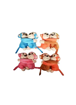 Сувенир, обезьяна, 12 см, 6 цветов, 2477049