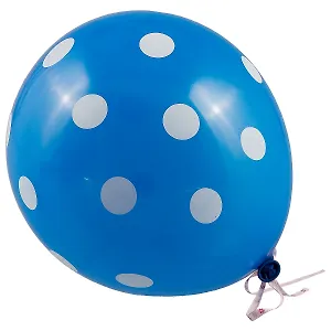 Шар надувной из латекса Полька Дот (ассорти) (1шт)