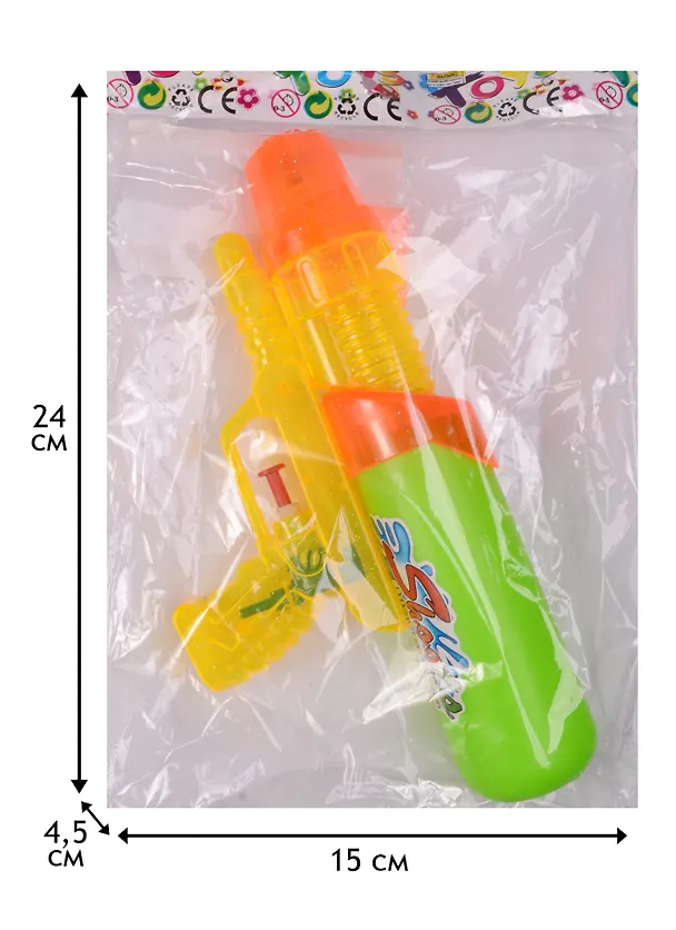 Бластер водяной Shoots (24см) (093-603A) (в ассорт.) (упаковка) (3+) 2593705 — 2