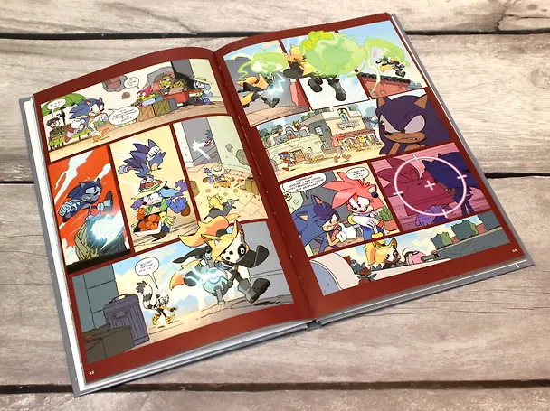 Книга Sonic. Тэнгл и Виспер. Комикс (Йэн Флинн) — 11