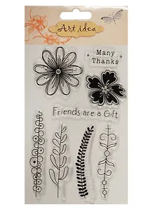 Набор для творчества, Штампы силиконовые 10*15см, воздушный шар