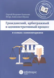 Гражданский, арбитражный и административный процесс в схемах с комментариями