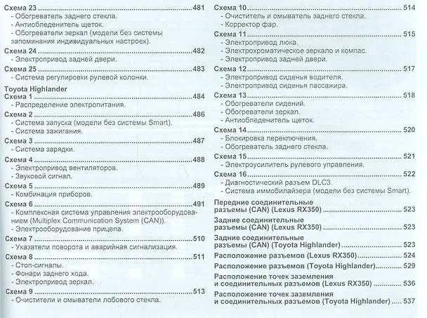 Книга Lexus RX350. Toyota Harrier Highlander. Модели с двигателем 2GR-FE (3,5л.). Устройство, техническое обслуживание и ремонт () — 6