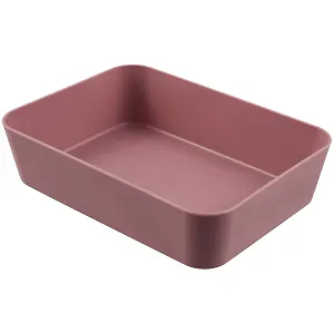 Лоток для канцелярских принадлежностей «Agra», бордовый