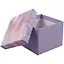 Подарочная коробка «Пурпурные разводы», маленькая — 251521 — 2