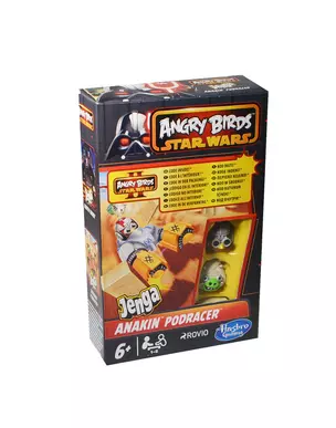 HASBRO Angry Birds/Энгри бёрдз Star Дженга: Гонщики, в ассортименте (A5088) — 2404982 — 1