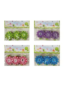 Набор из 3-х прищепок Цветок с 10 лепестками (11070300) (пакет с хедером)